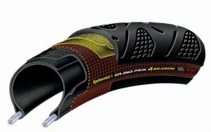 Continental btb GP 4-season 700 x 28 zw vouw Zwart
