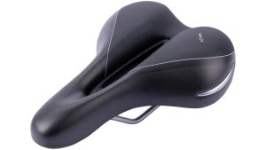 Contec zadel Elliptic + Presentatieverpakking, city zone, City / Tour, zwart / zilver
