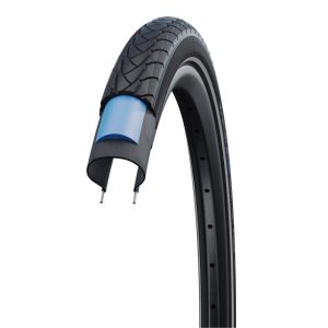 Schwalbe Schw btb 26x1.75 Mar plus refl zw Zwart