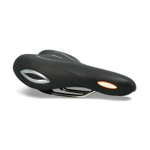 Selle Royal zadel Lookin Moderate Stracciatella zw Zwart