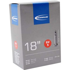 Schwalbe bnb SV5 17 x 1 1/4 - 18 x 1.75 fv 40mm Zwart