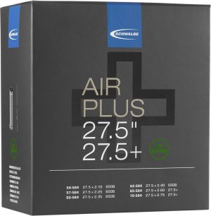Schwalbe bnb AV21AP Air Plus 27.5 x 2.10 - 2.75 av Zwart