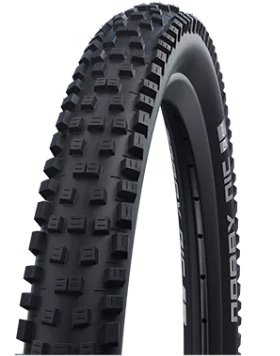 Schwalbe btb Nobby Nic Perf 27.5 x 2.60 zw vouw Zwart