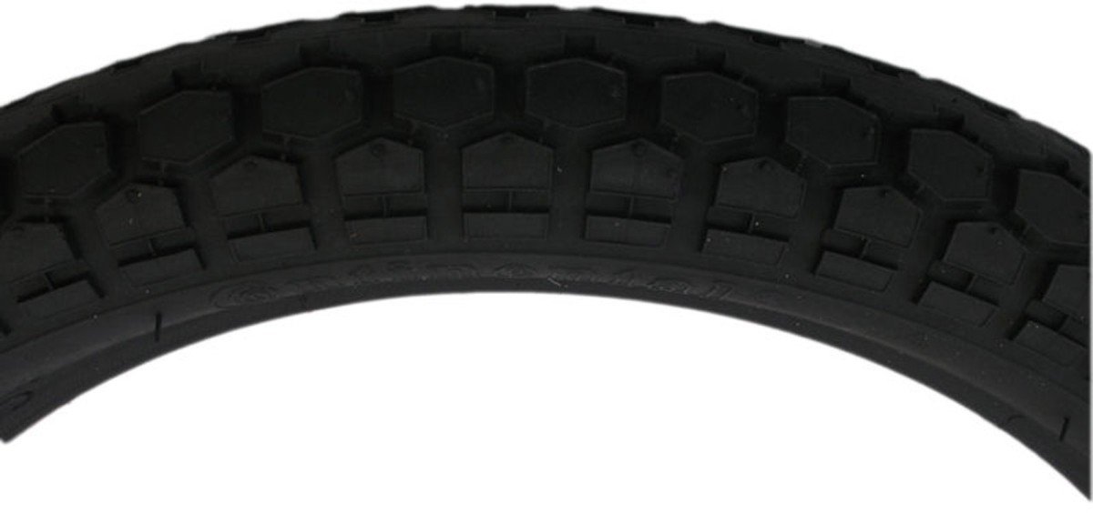 Continental Buitenband21" x 2,75 (2 3/4-17), bromf Zwart
