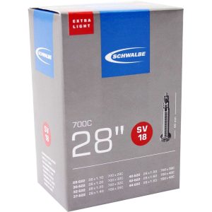 Schwalbe bnb SV18 Extra Light 28 inch 28/44-622 fv Zwart