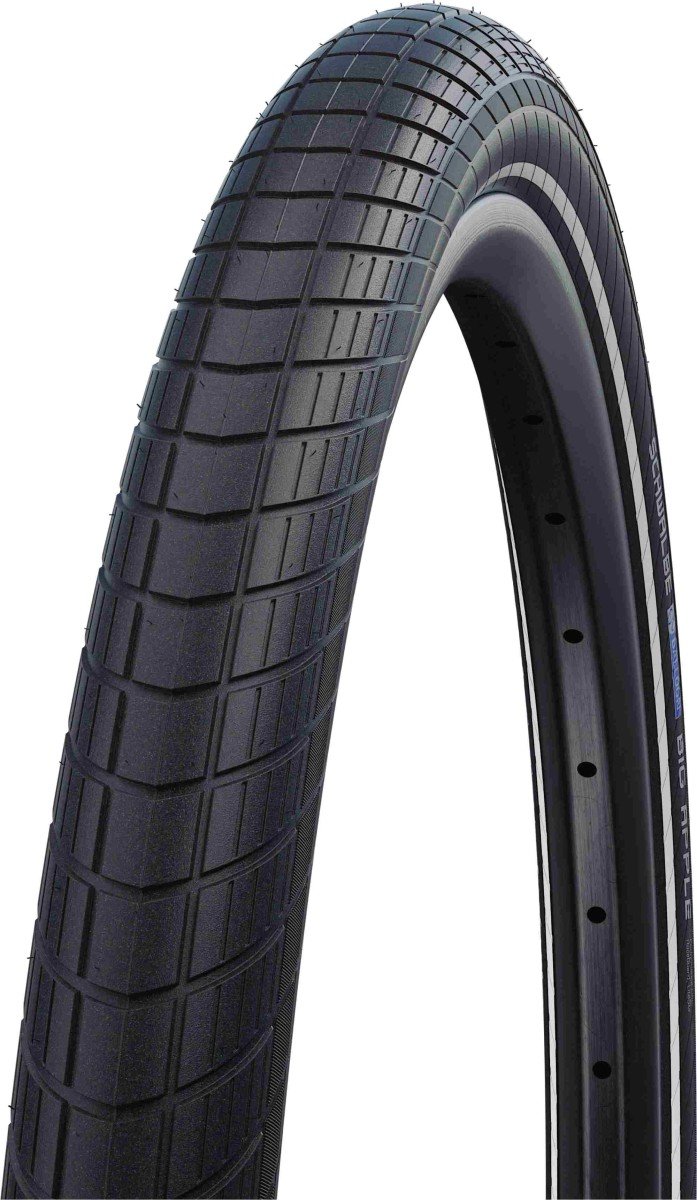 Schwalbe btb 26x2.00 Big Apple race zw Zwart - Afbeelding 5