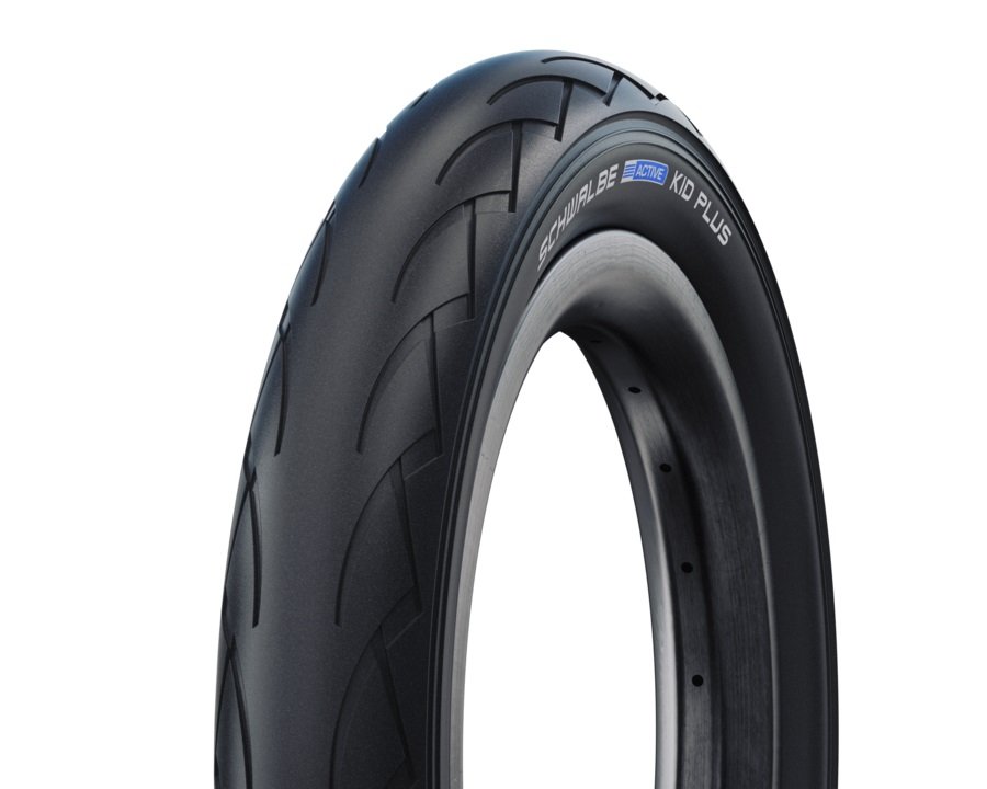 Schwalbe btb Kid Plus 12 x 1.75 zw Zwart - Afbeelding 5