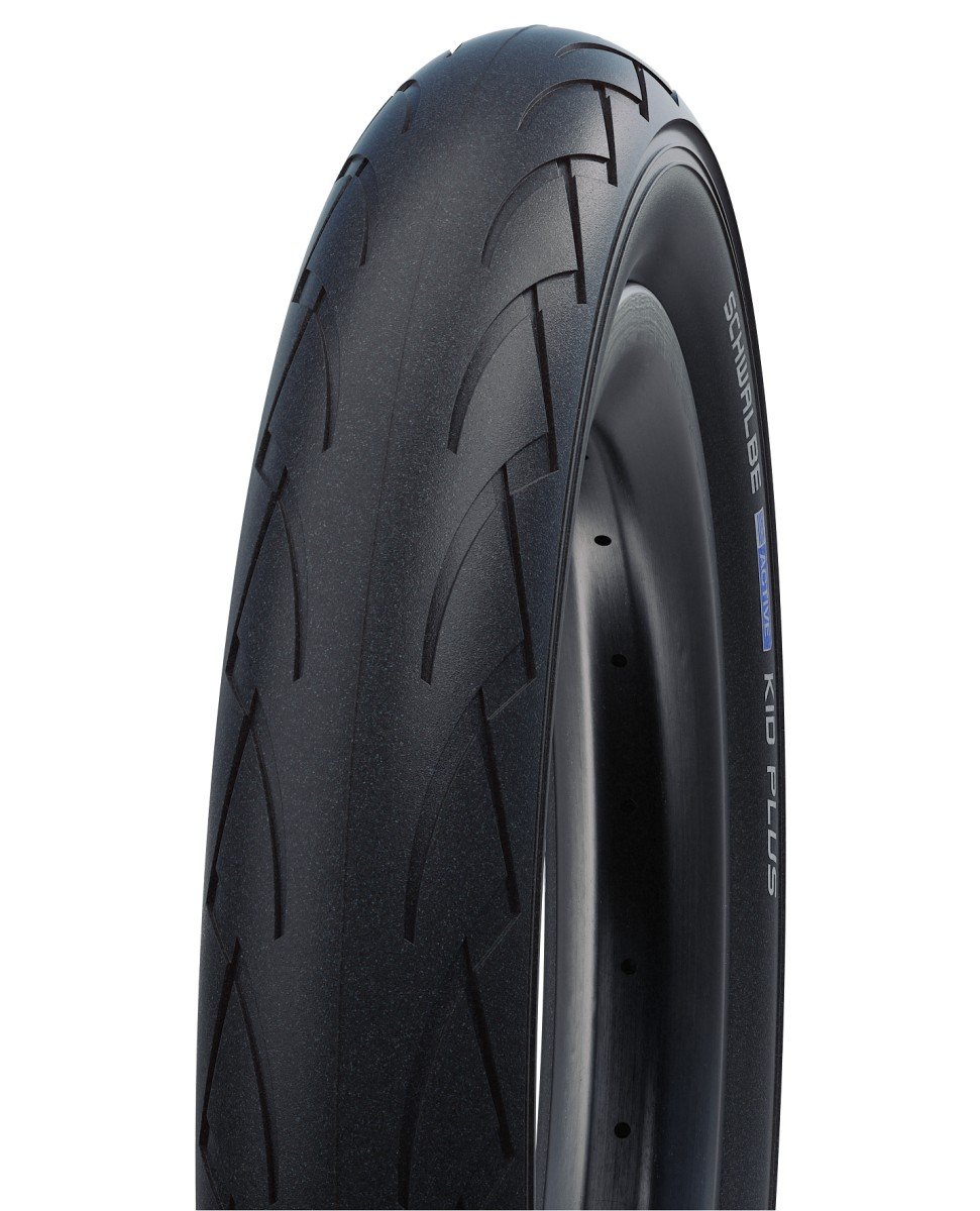 Schwalbe btb Kid Plus 12 x 1.75 zw Zwart - Afbeelding 4
