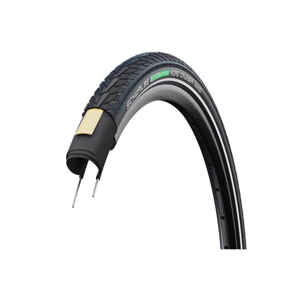 Schwalbe btb Road Cruiser K-Guard 28 x 1.75 zw ref Zwart - Afbeelding 6