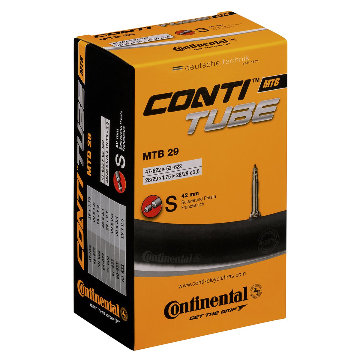 Continental Binnenband "MTB 29 Wide"autoventiel (A - Afbeelding 3