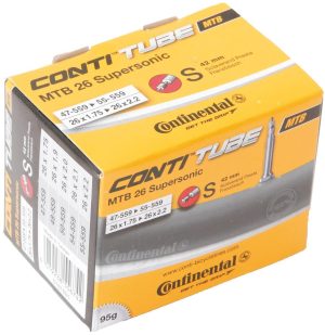 Continental Binnenband "MTB 26"frans-ventiel 42 mm Zwart