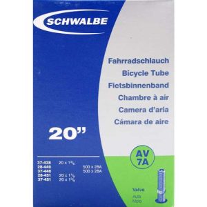 Schwalbe bnb AV7A 20 x 1 3/8 av 40mm Zwart