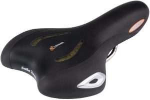 Selle Royal zadel LookIn Athletic Stracciatella zw Zwart