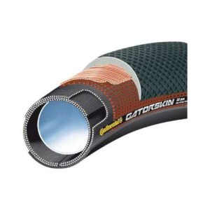 Continental btb Sprinter Gatorskin Tube 700 x 25 z Zwart