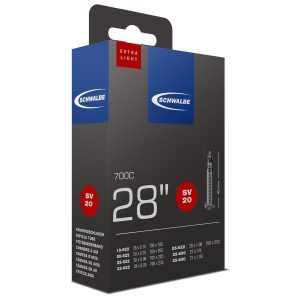Schwalbe bnb SV20 Extra Light 18/25-622/630 fv 40m Zwart