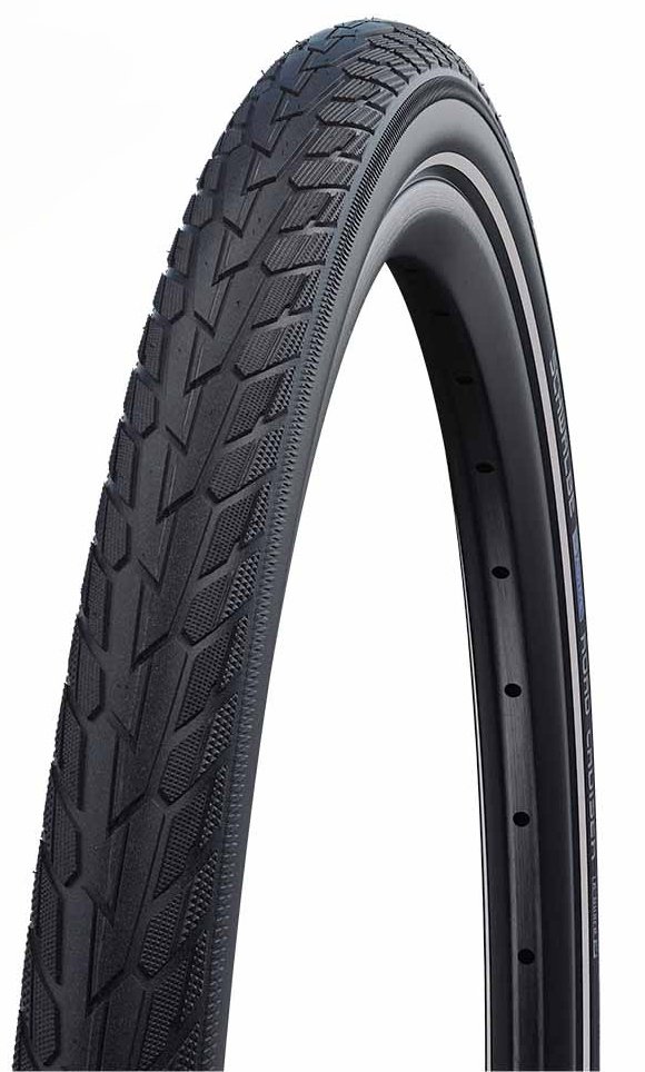 Schwalbe btb Road Cruiser K-Guard zw refl Zwart - Afbeelding 5