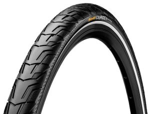 Continental btb Ride City 28 x 1 3/8 zw refl Zwart