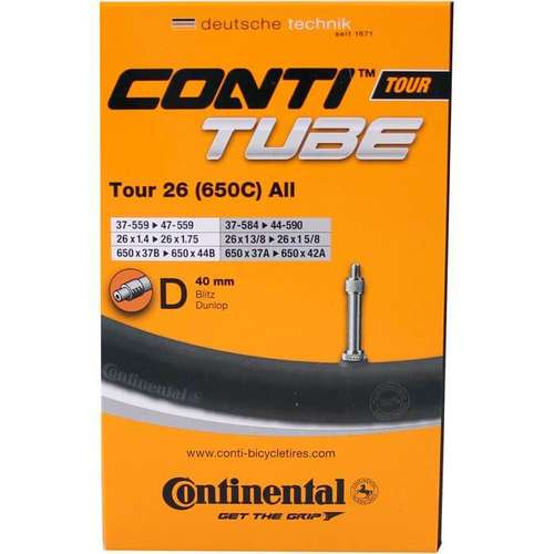 Continental bnb Tour 26 (650C) All 26 x 1 3/8 hv 4 Zwart - Afbeelding 3
