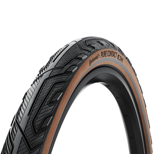 Continental Buitenband "Pure Contact"47-622 (28" x Black/ Coffee - Afbeelding 3