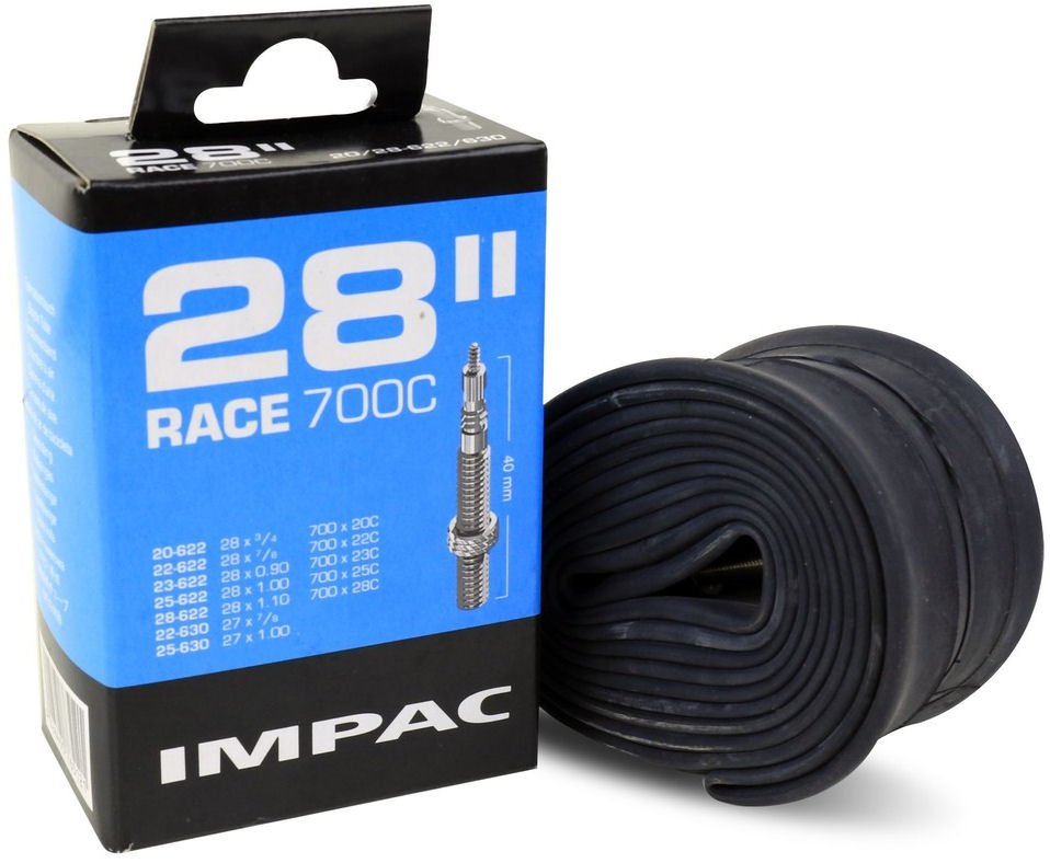 Impac Binnenband "28" Race"frans-ventiel (SV), 40 Zwart