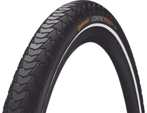 Continental btb Contact Plus zw refl Zwart