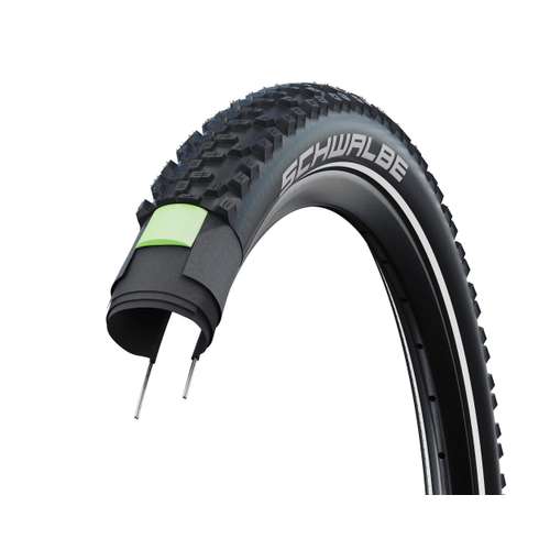 Schwalbe btb Smart Sam Plus Perf zw refl Zwart