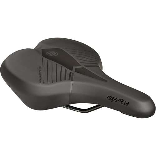 Ergotec zadel ES Comfort Plus Zwart