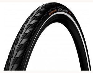 Continental btb Contact 28 x 1 3/8 zw refl Zwart