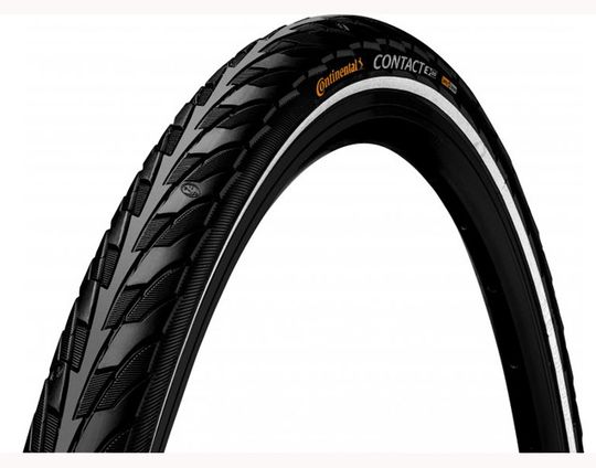 Continental btb Contact 28 x 1 3/8 zw refl Zwart