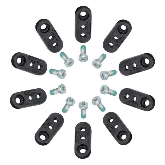 Abus adapter set 6950M zak 2x10 stuks Zwart - Afbeelding 3