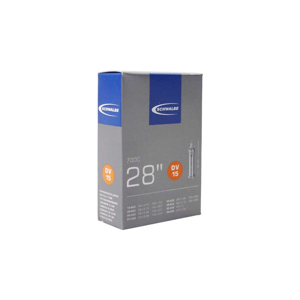 Schwalbe bnb DV15 28 inch 18/28-622/630 hv 40mm Zwart - Afbeelding 2