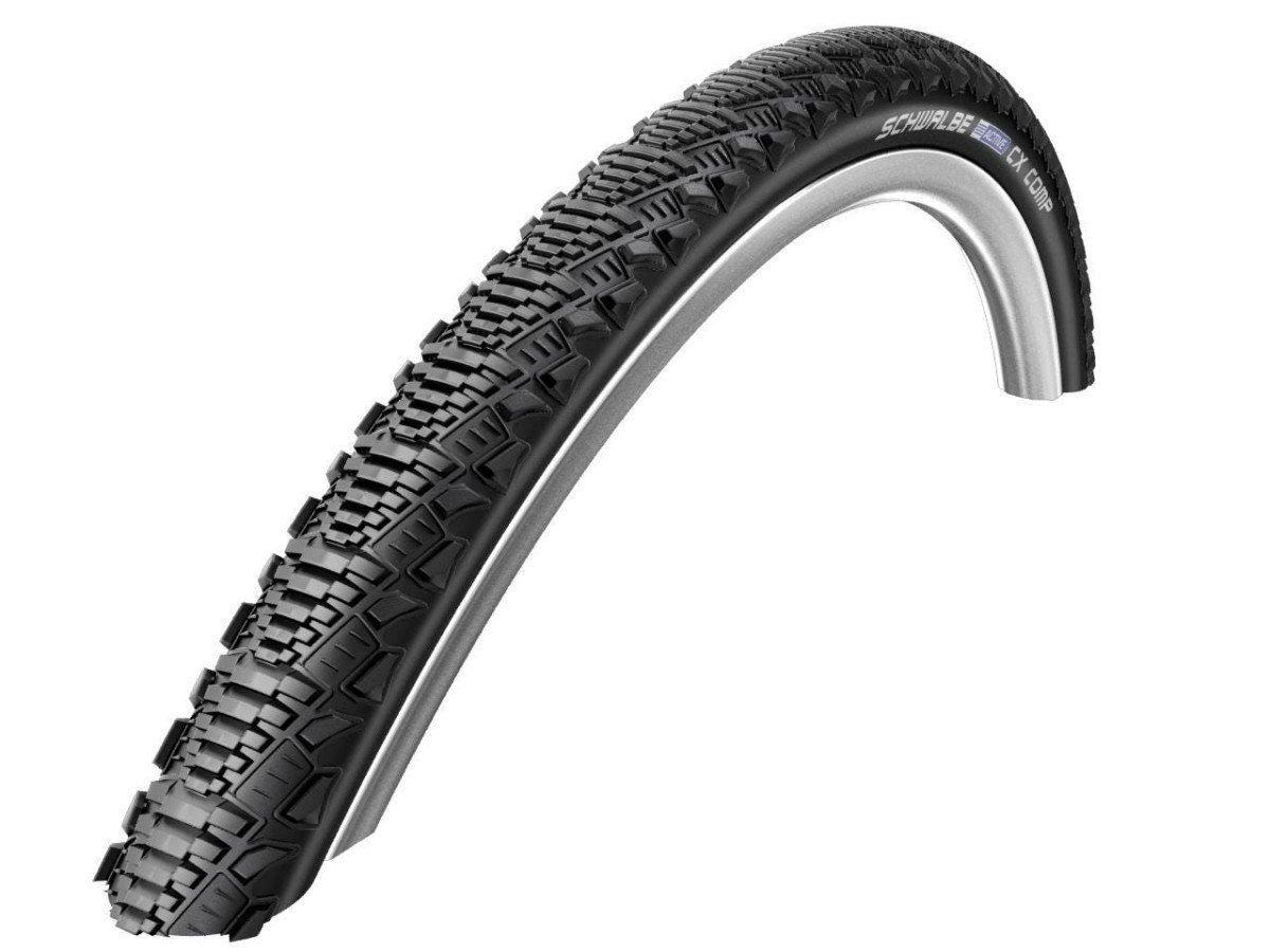 Schwalbe btb CX Comp 28 x 1.35 zw refl Zwart