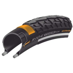 Continental btb Ride Tour 28 x 1 1/8 zw refl Zwart