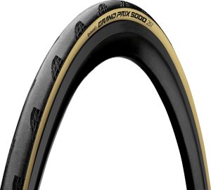Continental btb GP 5000 zw/cr vouw Schwarz / Cream