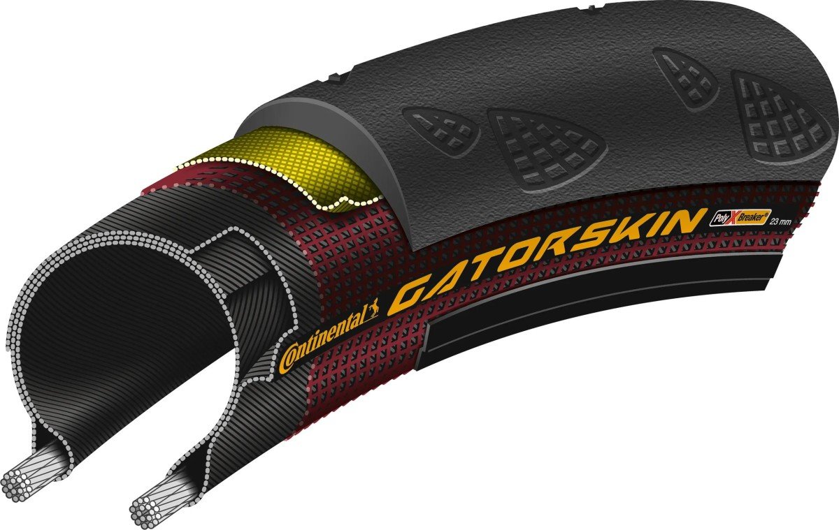Continental Buitenband "Gatorskin"28-622 (700 x 28 Zwart - Afbeelding 3