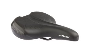 Velo zadel E-bike Comfort met handgreep Zwart
