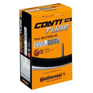 Continental Binnenband "Tour 28 All"autoventiel 40 Zwart