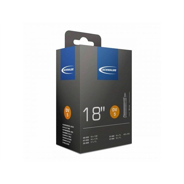 Schwalbe bnb DV5 17 x 1 1/4 - 18 x 1.75 hv 32mm Zwart - Afbeelding 10