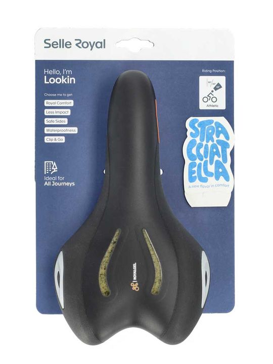 Selle Royal zadel LookIn Athletic Stracciatella zw Zwart - Afbeelding 3