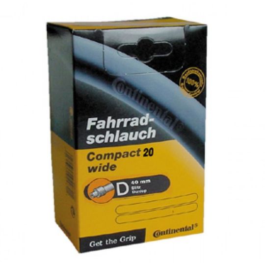 Continental Binnenband "Compact Wide"Blitzventiel Zwart - Afbeelding 3