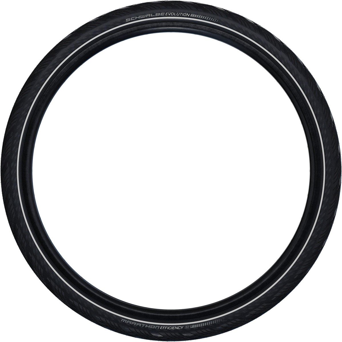 Schwalbe btb Marathon Efficiency V-G zw vou Zwart - Afbeelding 2