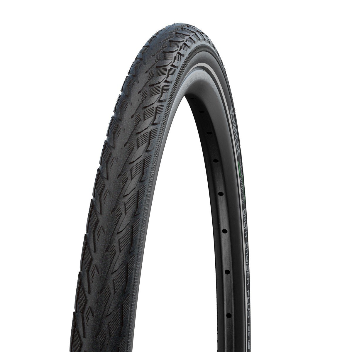 Schwalbe btb Delta Cruiser Plus zw refl Zwart - Afbeelding 8